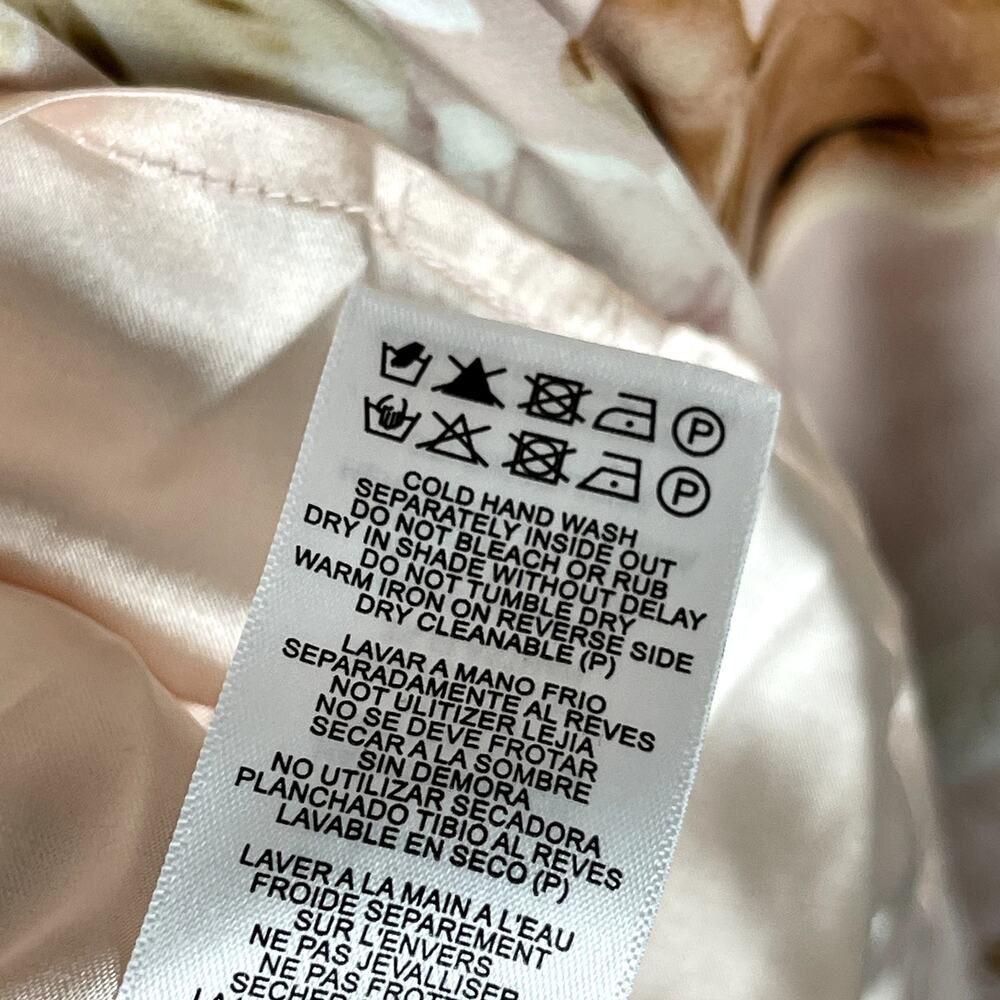 City Chic Maxi Dress Womens Medium 18 Pink Rose Faux Wrap Cocktail Drape NEW - Picture 13 of 16